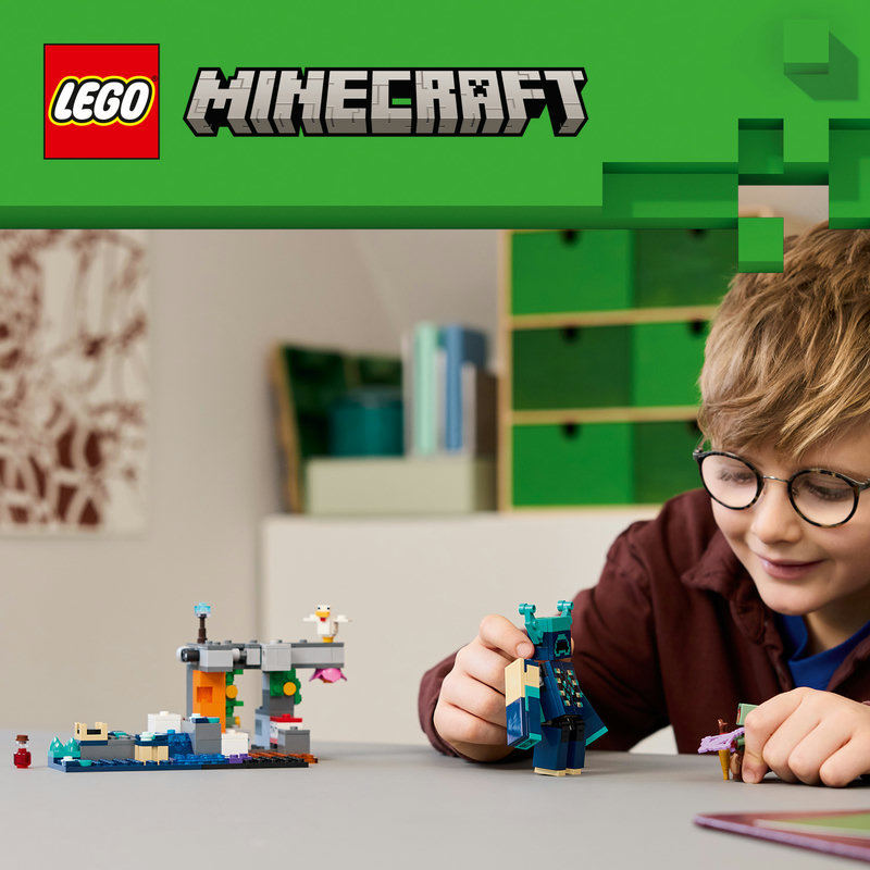 Minecraft® mining and battle-action adventure