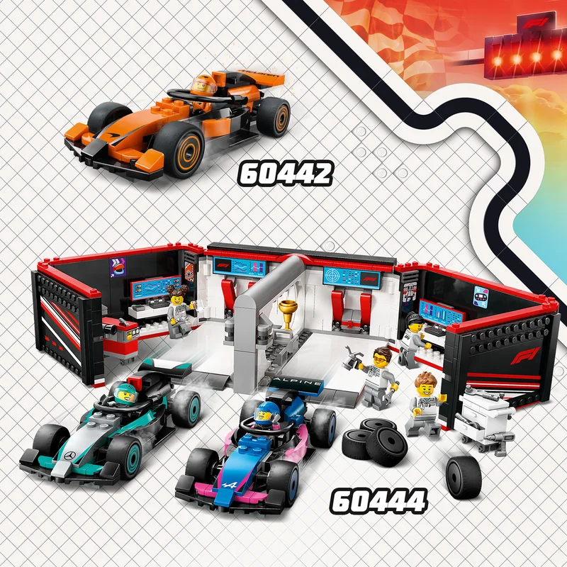 Více vysokorychlostní akce F1®