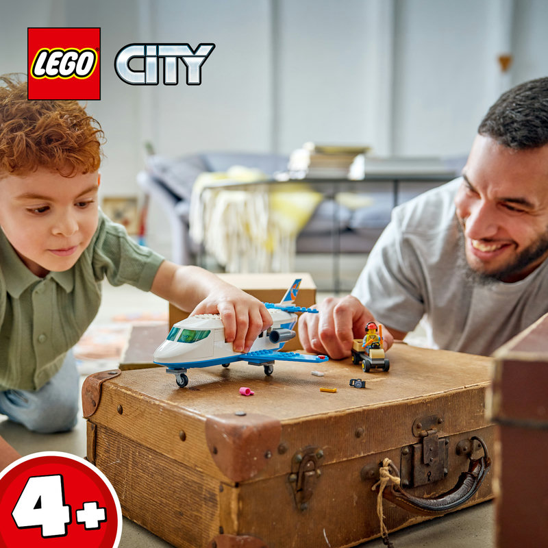Airplane toy for little builders