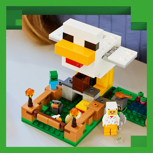 Chicken-shaped coop
