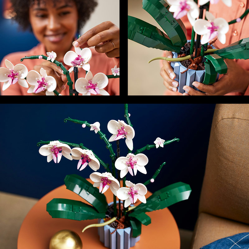 Inspired by a real orchid