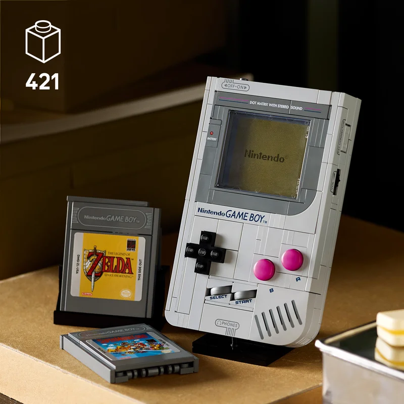 Přizpůsobitelná replika konzole Game Boy™ z kostek