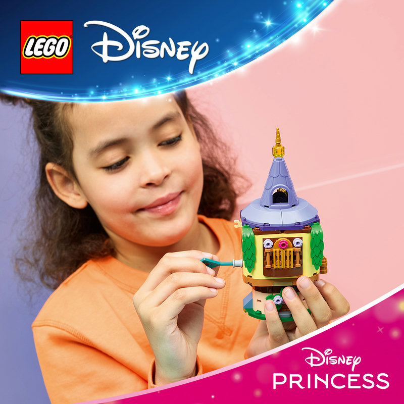 Комплект за строителство на миникула с Рапунцел от Disney