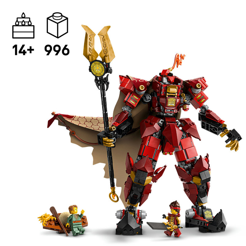 Model NINJAGO® na výstavku i k vyprávění