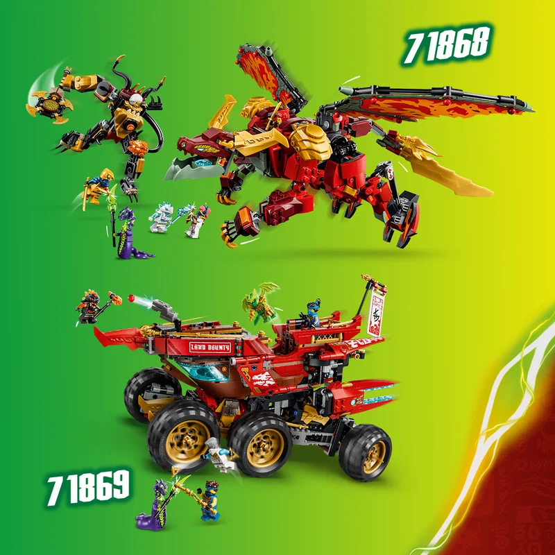Még több gyűjthető LEGO® NINJAGO® készlet
