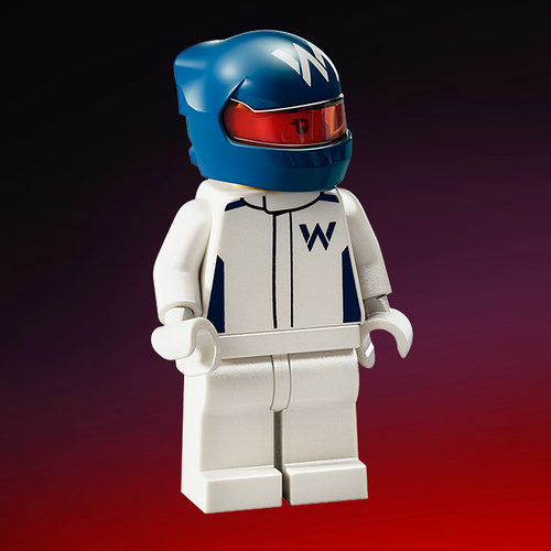 1 driver minifigure