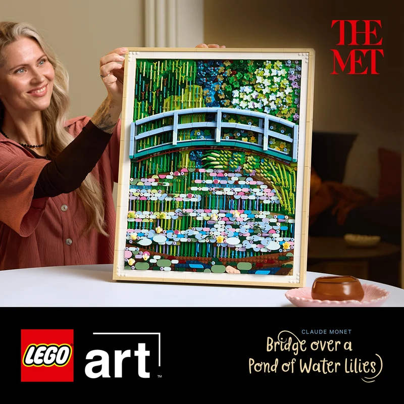 LEGO® Claude Monet fali dekoráció