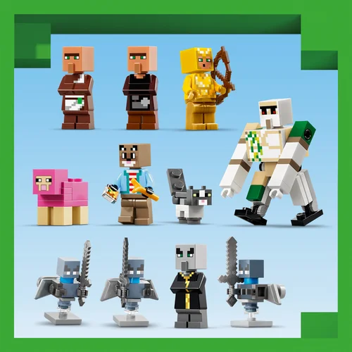 11 figurek Minecraft®