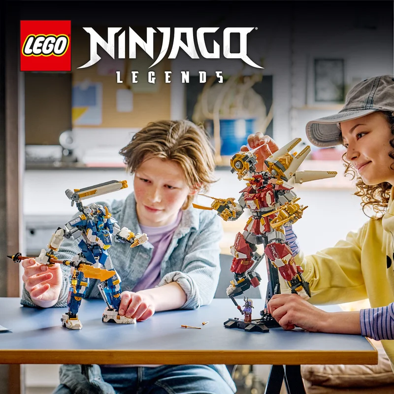 LEGO® NINJAGO® modell 2 robottal