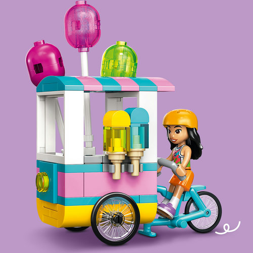 Ride the bicycle