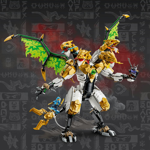 Highly posable dragon