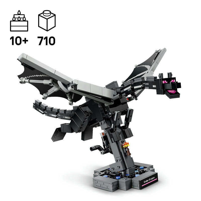 Realistic LEGO® Minecraft® figure