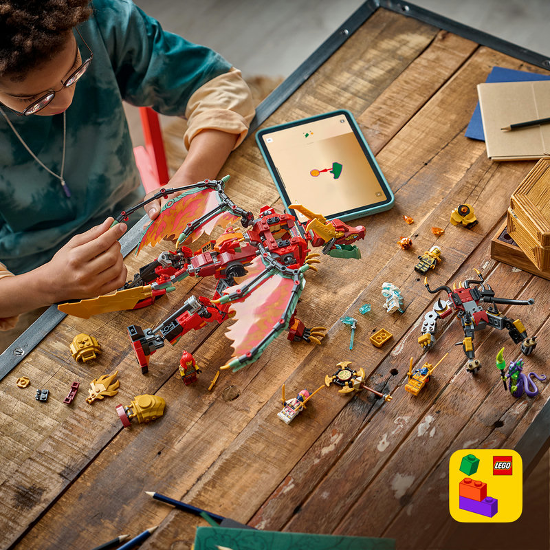 Includes interactive 3D building instructions