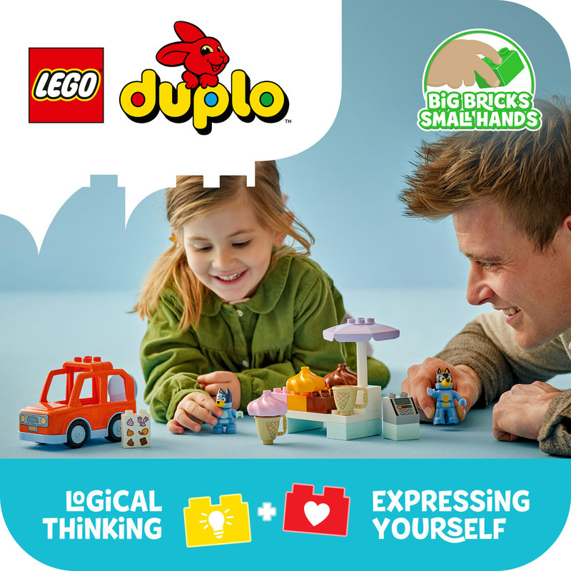 LEGO® DUPLO® Bluey set for toddlers
