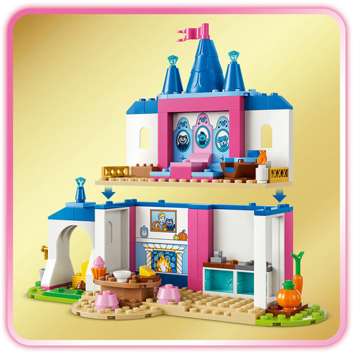 2-level castle with stable