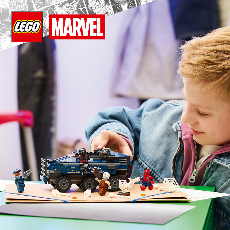 Vehicle building toy from the Spider-Man movie