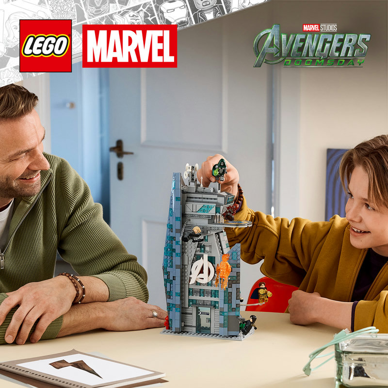 Avengers movie action bursting from every level