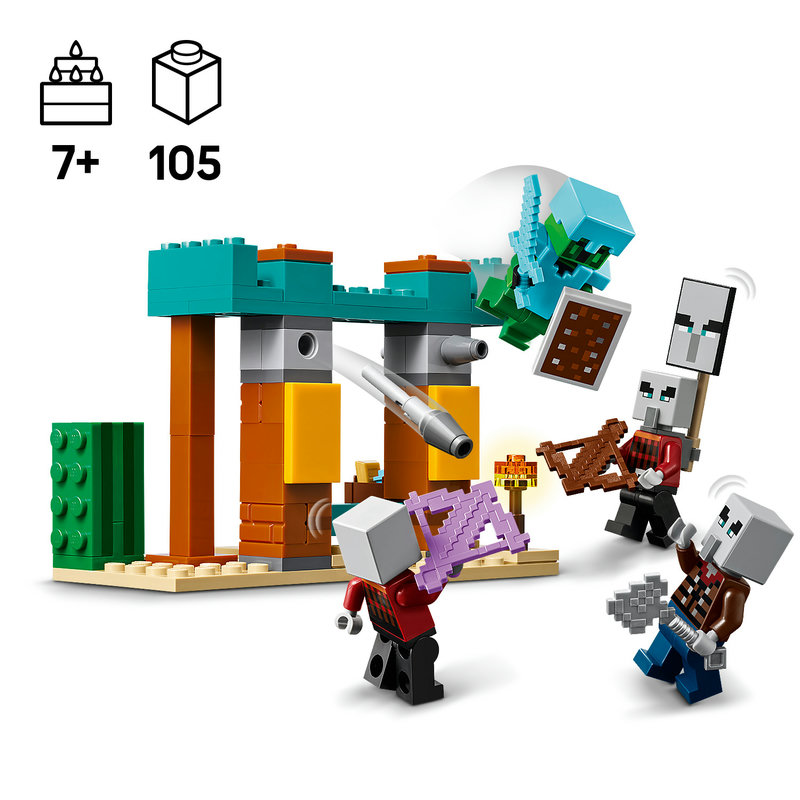 A quick-to-build Minecraft® adventure