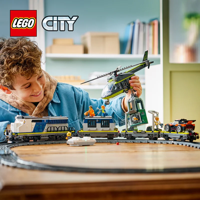 LEGO® City rendőrségi vonatos készlet