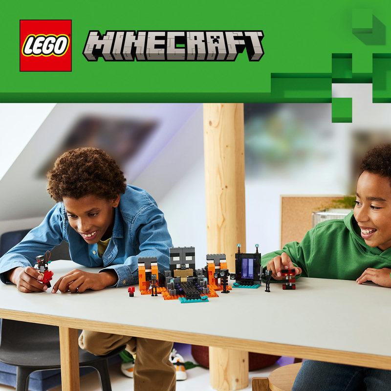 Portál a svatyně ze světa Minecraftu