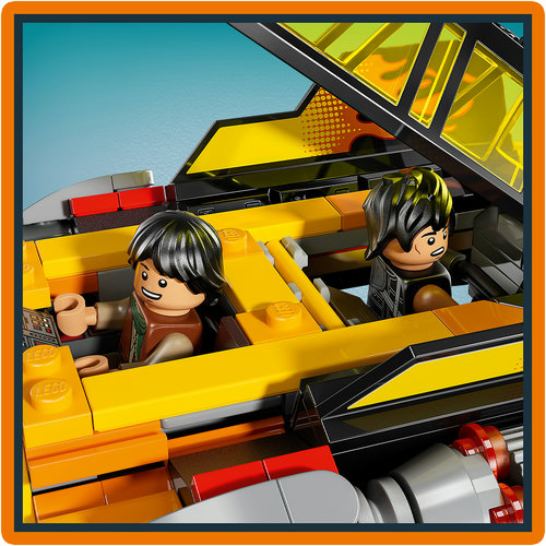 Opening double cockpit