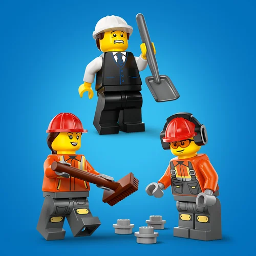 Součástí jsou 3 minifigurky