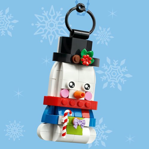Taller snowman decoration