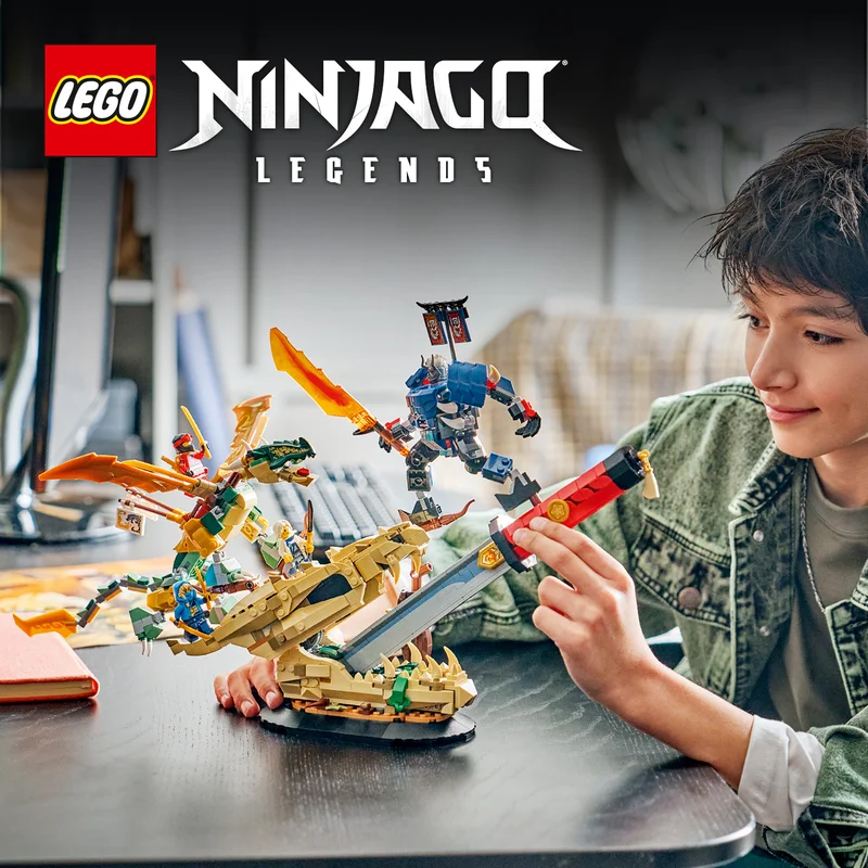 LEGO® NINJAGO® Összecsapás a Sárkány Kardjánál építőkészlet
