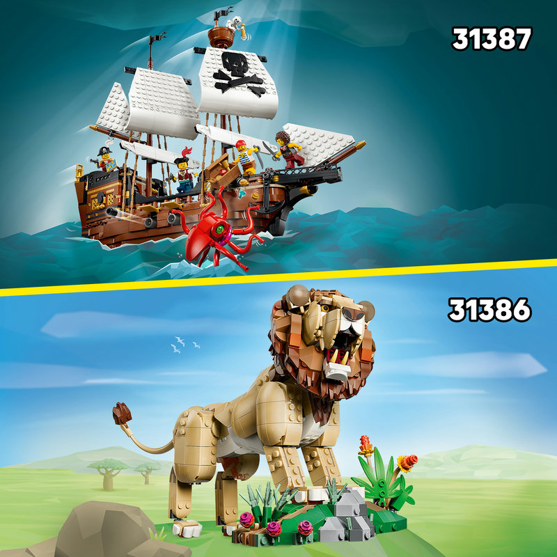Check out other 3 in 1 LEGO® Creator sets