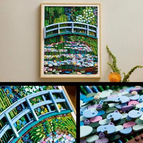 Claude Monet fali dekoráció