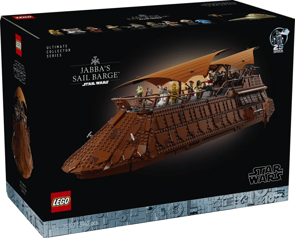 LEGO Star Wars Barka Jabby, dla Dorosłych 75397
