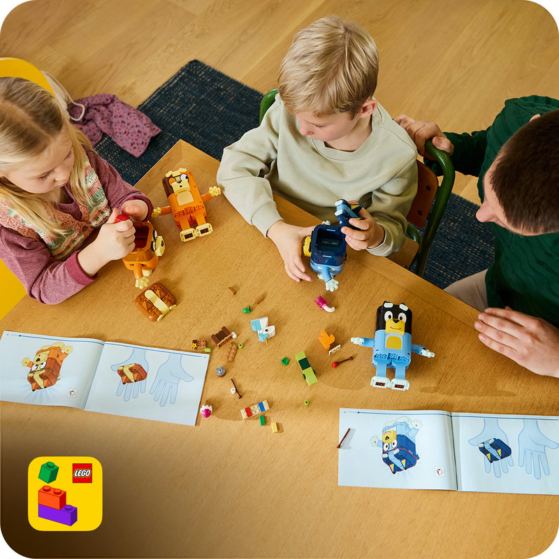 Includes interactive 3D building instructions