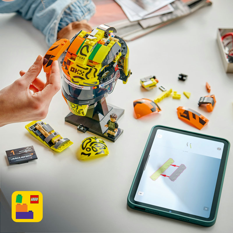 Includes interactive 3D building instructions
