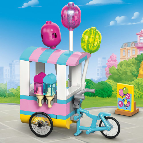 Balloons and ice pops