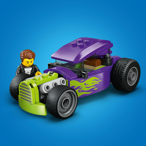Klasický design hot rod autíček
