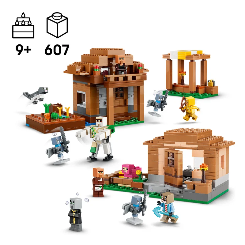 Tele van Minecraft® akcióval