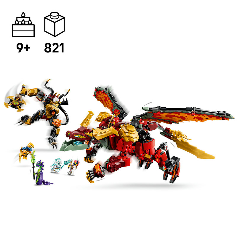 Play with a dragon and mech