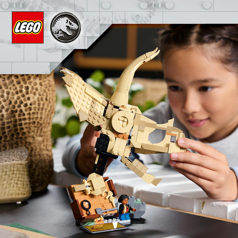 LEGO® Jurassic World buildable dinosaur fossil