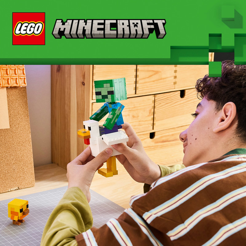 Вдъхнете живот на емблематичен екшън в Minecraft®