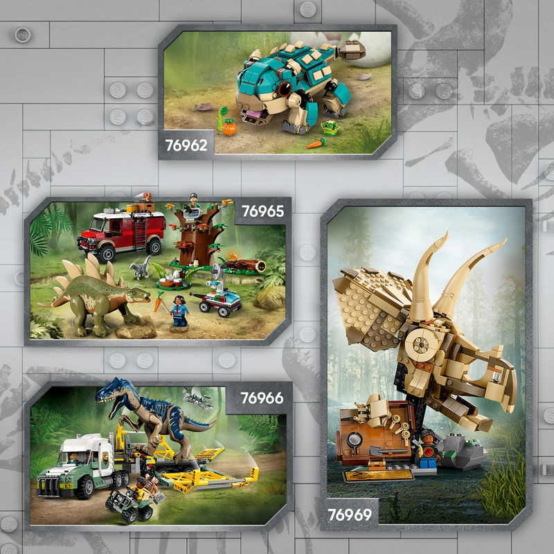 More sets for even more kids' dinosaur play