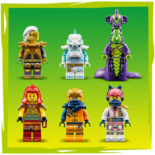 6 NINJAGO® minifigures
