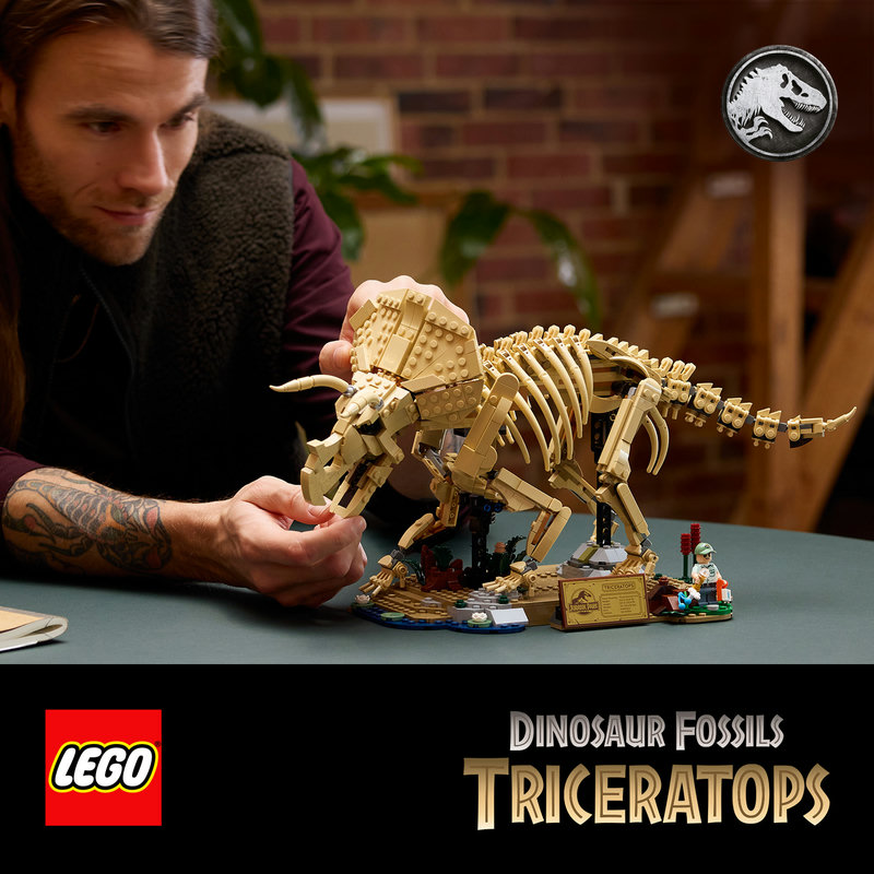 Jurassic Park brick-built collectible for fans