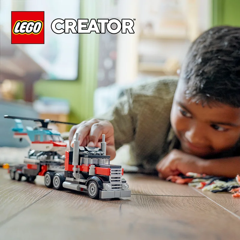 3 bámulatos LEGO® járműkészlet 1 dobozban