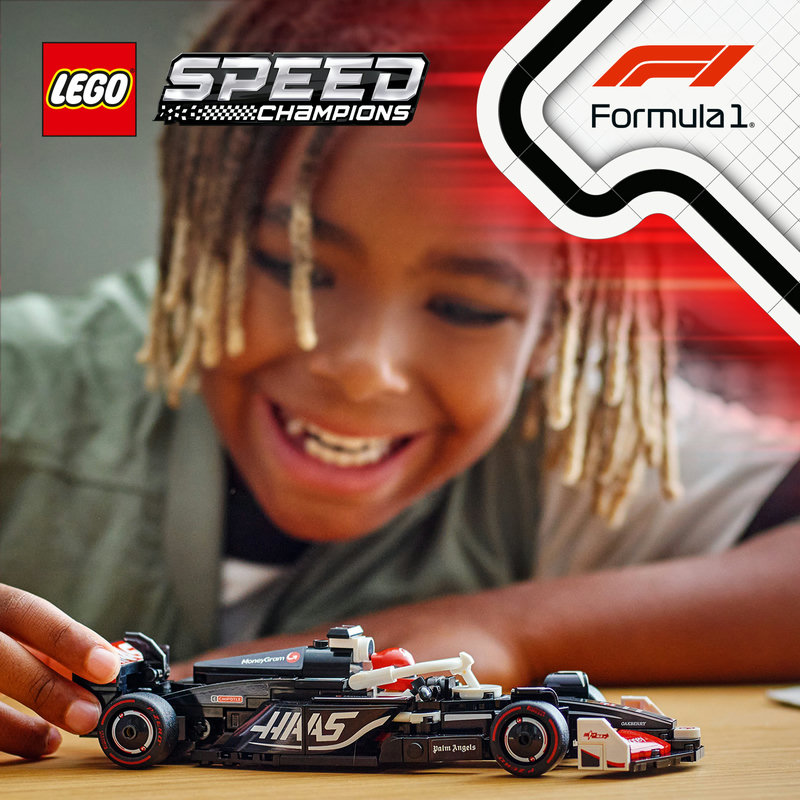 Stavebnice Závodní auto MoneyGram Haas F1® Team VF-24