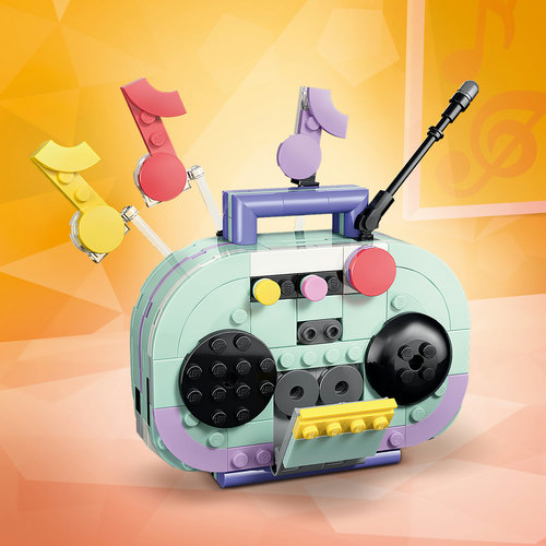Boom box radio