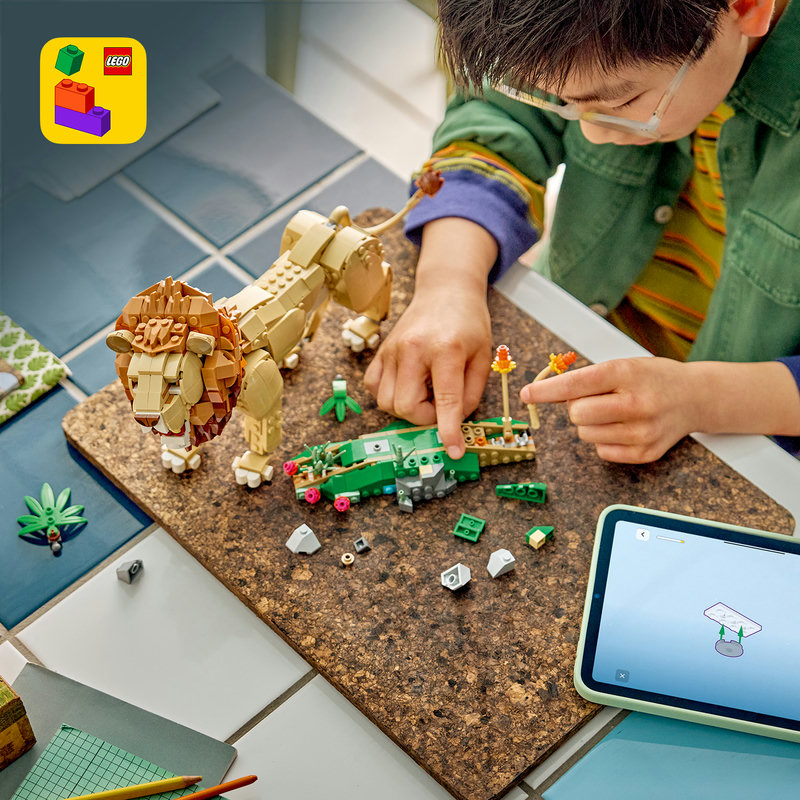 Includes interactive 3D building instructions