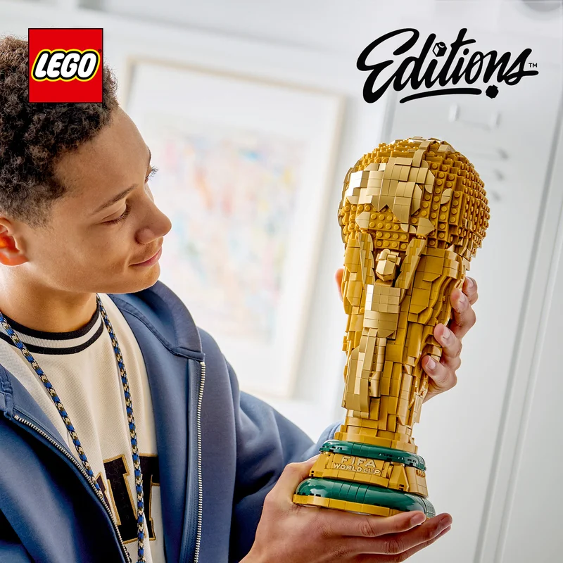 Úžasný model poháru LEGO®
