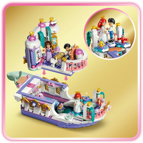 Boat with details and functions