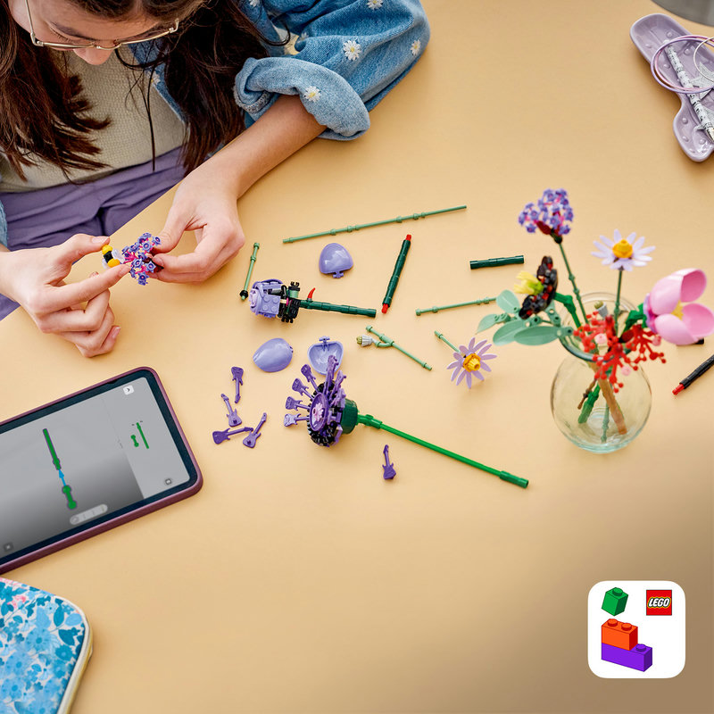 Includes interactive 3D building instructions