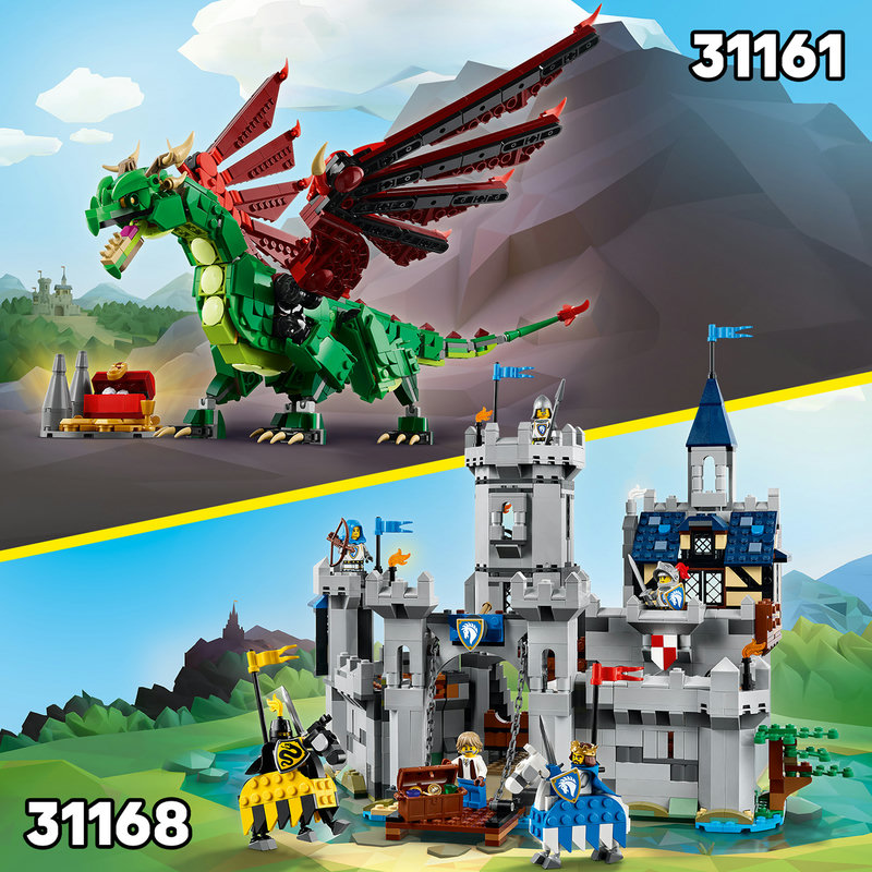 Objevte další stavebnice LEGO® Creator 3 v 1